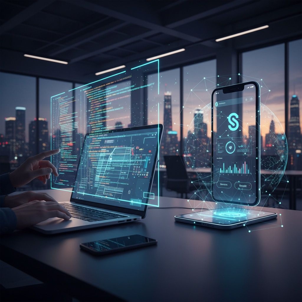 illustration developpement web et mobile